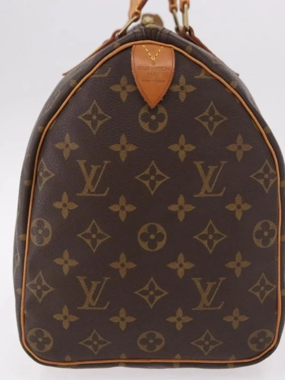 LOUIS VUITTON Monogram Speedy 35 Hand Bag M41524 LV Auth 187938V